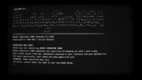 Buddy Simulator 1984 screenshot