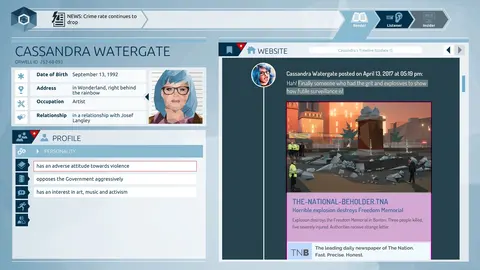 Orwell screenshot