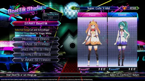 Neptunia Virtual Stars screenshot