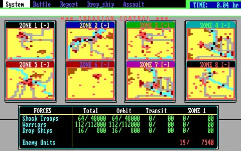 STAR FLEET II - Krellan Commander Version 2.0 screenshot