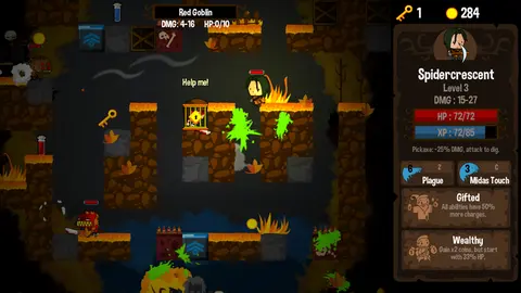 Vertical Drop Heroes HD screenshot