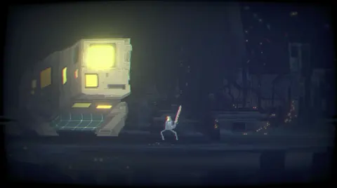 Narita Boy screenshot