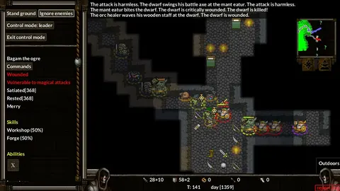 KeeperRL screenshot