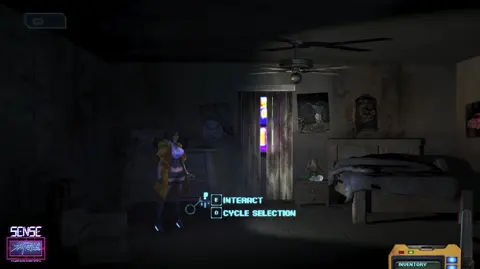 Sense - 不祥的预感: A Cyberpunk Ghost Story screenshot