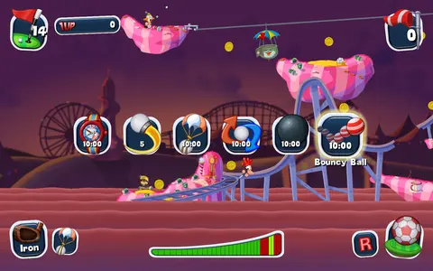 Worms Crazy Golf screenshot