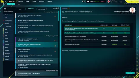 Tennis Manager 2022 screenshot