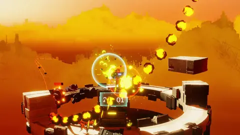 Orbital Bullet – The 360° Rogue-lite screenshot
