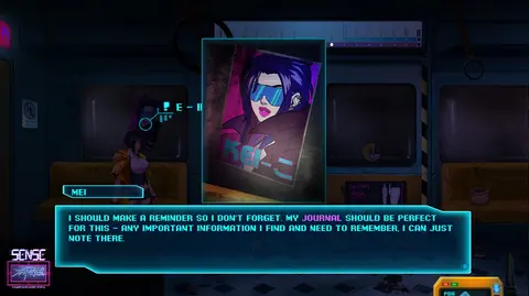 Sense - 不祥的预感: A Cyberpunk Ghost Story screenshot