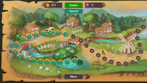 Solitaire Quest: Garden Story screenshot