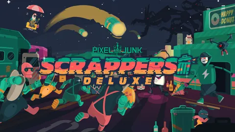 Pixeljunk Scrappers Deluxe screenshot