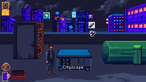 Neon Hearts City screenshot