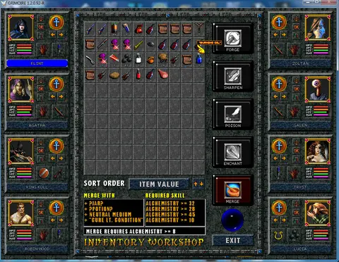 Grimoire : Heralds of the Winged Exemplar screenshot