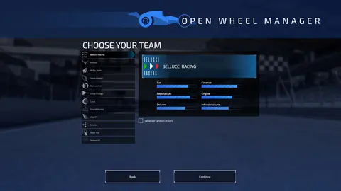 Open Wheel Manager screenshot