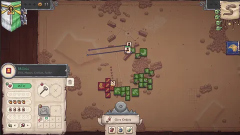 Winter Falling: Battle Tactics screenshot