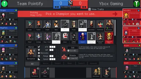 Teamfight Manager screenshot