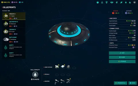 Master of Orion screenshot