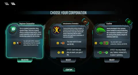 Terraforming Mars screenshot