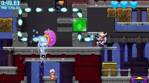 Mighty Switch Force! Collection screenshot