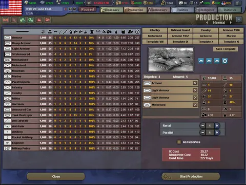 Hearts of Iron III screenshot
