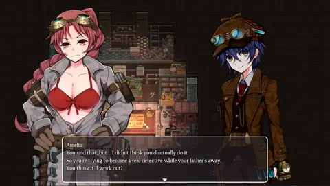 Detective Girl of the Steam City screenshot