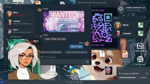 Aliya's Awakening: DOGE 2042 screenshot