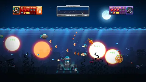 Aqua Kitty: Milk Mine Defender screenshot