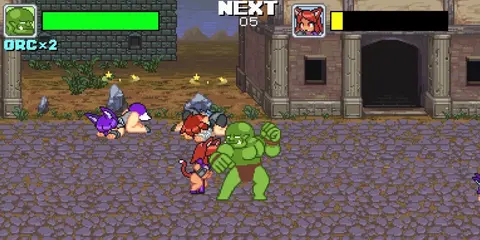 Monster Girl Conquest Records Battle Orc screenshot