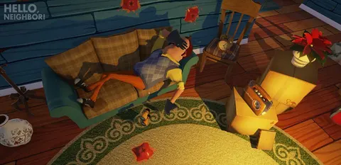Hello Neighbor Alpha Version screenshot