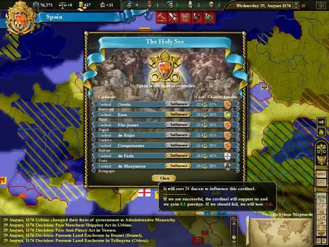 Europa Universalis III Complete screenshot