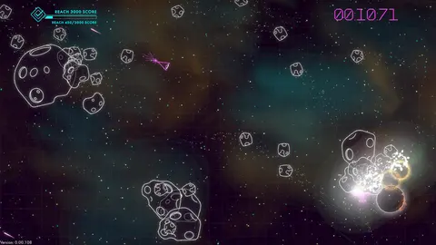 Asteroids Recharged screenshot