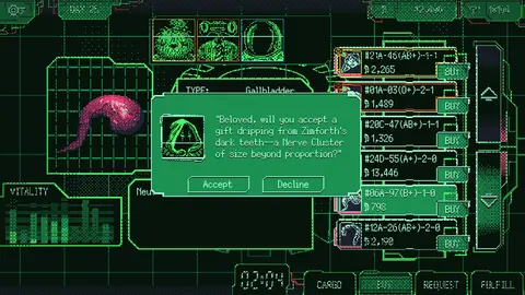 Space Warlord Organ Trading Simulator screenshot