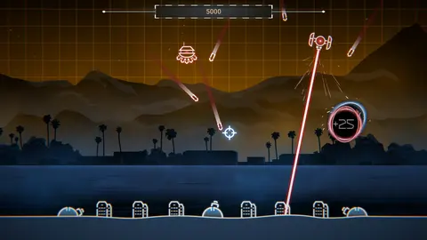 Missile Command: Recharged screenshot