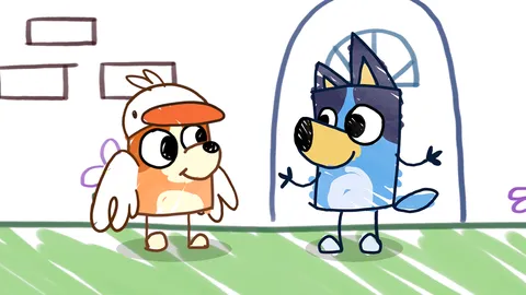 Bluey's Quest For The Gold Pen screenshot