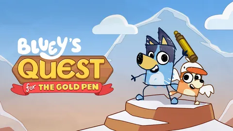 Bluey's Quest For The Gold Pen screenshot