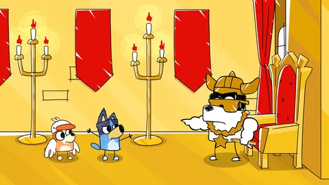 Bluey's Quest For The Gold Pen screenshot