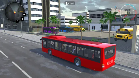 Bus Simulator Car Driving screenshot