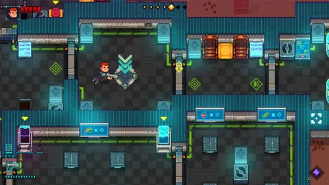 Space Robinson: Hardcore Roguelike Action screenshot