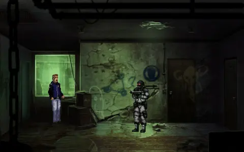 Technobabylon screenshot