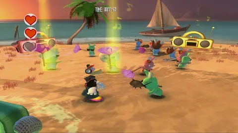Rayman Raving Rabbids™ screenshot