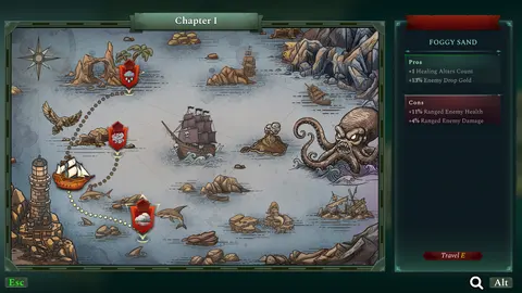 Curse of Pirates screenshot