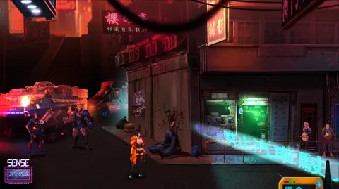 Sense - 不祥的预感: A Cyberpunk Ghost Story screenshot