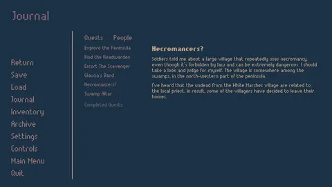 Roadwarden Demo screenshot