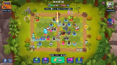 ChanceLot TD: Merge Wars screenshot