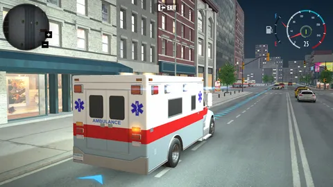 City Ambulance Car Driving screenshot