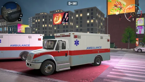 City Ambulance Car Driving screenshot
