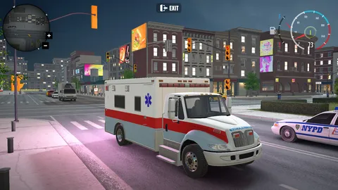 City Ambulance Car Driving screenshot
