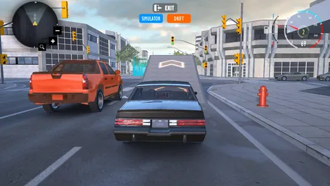 Classic Car Simulator Car Driving screenshot