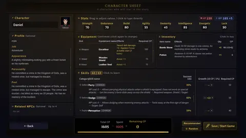 Co-create Stories screenshot