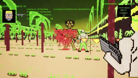 Commando: Hell's Target 3D screenshot