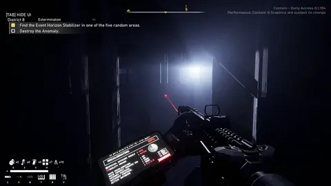 Contain screenshot